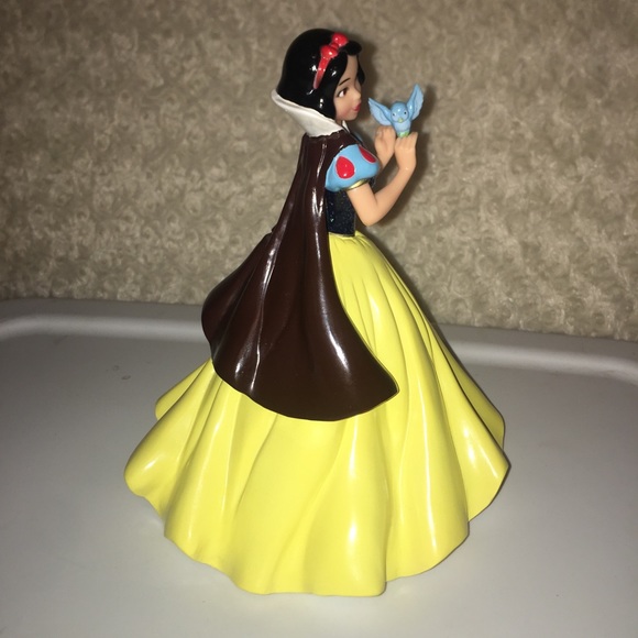 VINTAGE VINYL AUTH DISNEY SNOW WHITE BANK MINT - Picture 10 of 16